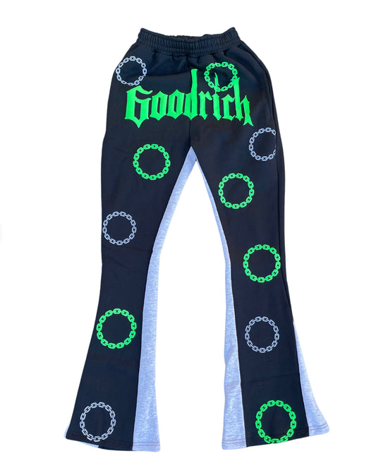 GoodRich Black & Green Sweats